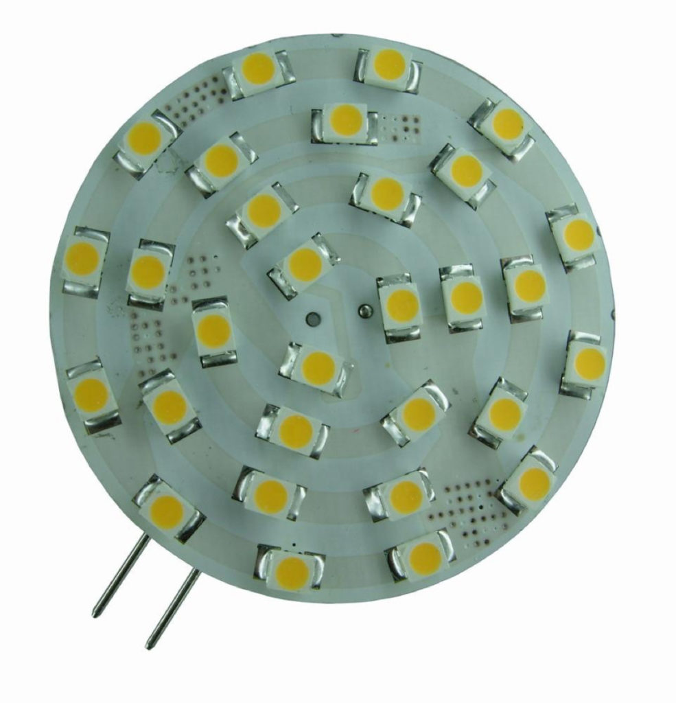 Soort LED's die gebruikt worden in lampen voor 220 volt