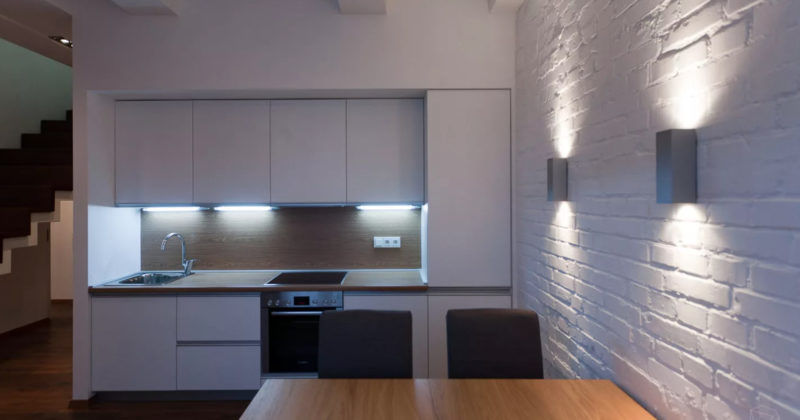 How to make kitchen lighting - placement of fixtures