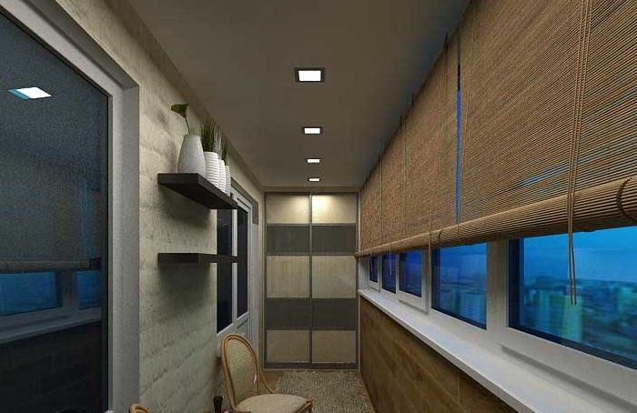 Как да си купите осветление за балкон или лоджия