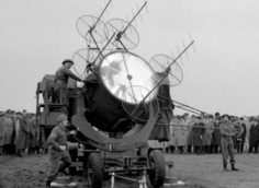 WWI air defense searchlight