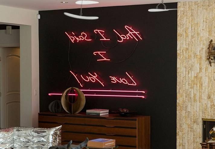 How to make a neon light in the room by yourself