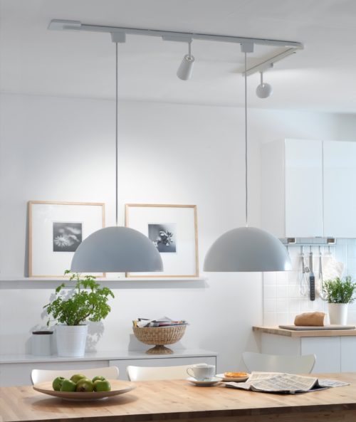 How to make kitchen lighting - the location of fixtures