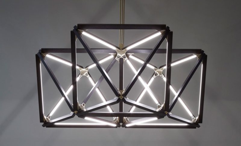 How to make a ceiling light from LED strip