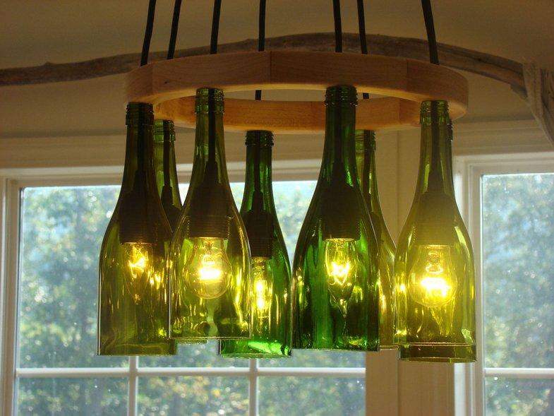 De belles lampes de fortune à partir de matériaux recyclés