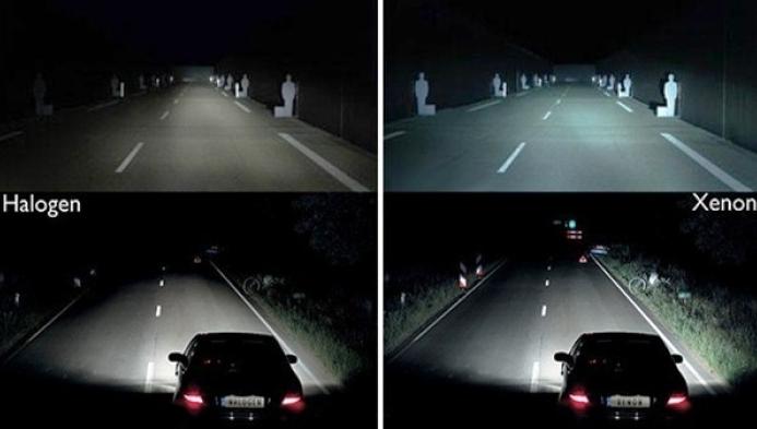 Est-il permis de conduire avec des phares au xénon selon le code de la route ?